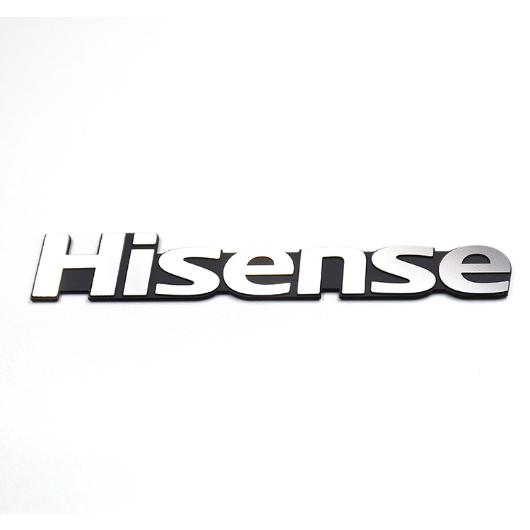 鋁制標牌氧化著色噴漆標牌---Hisense